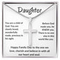 Daughter You Are A Child Of God Happy Family Day MBB036