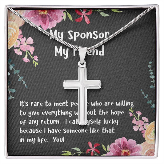 Thank You To My Sponsor, My Friend, You Are Appreciated.