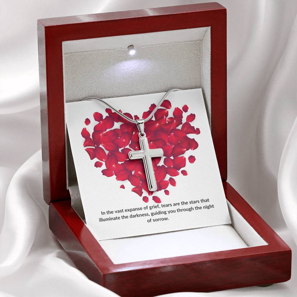 Love and Faith Necklace | Honoring Cherished Memories and Eternal Love - BespokeBliss