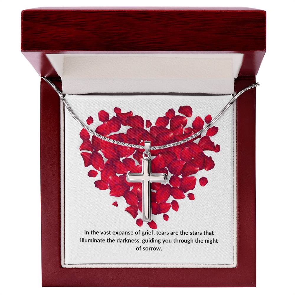 Love and Faith Necklace | Honoring Cherished Memories and Eternal Love - BespokeBliss