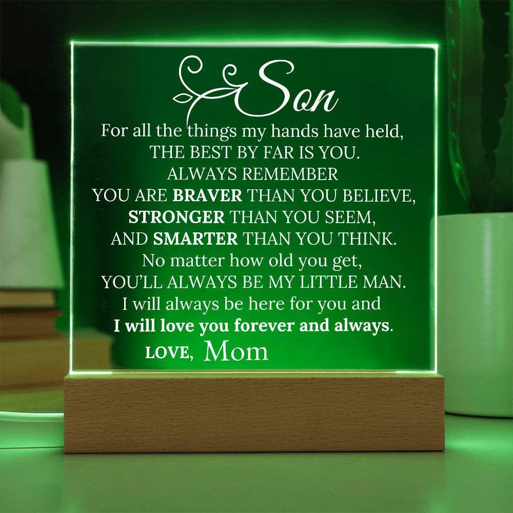 Acrylic Square Plaque