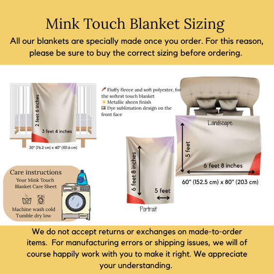 Personalized Mom Throw Blanket, Cozy Air Mail Fleece, Heartfelt Gift for Mother's/Babies, Custom Message Keepsake, Heartfelt Message Blanket