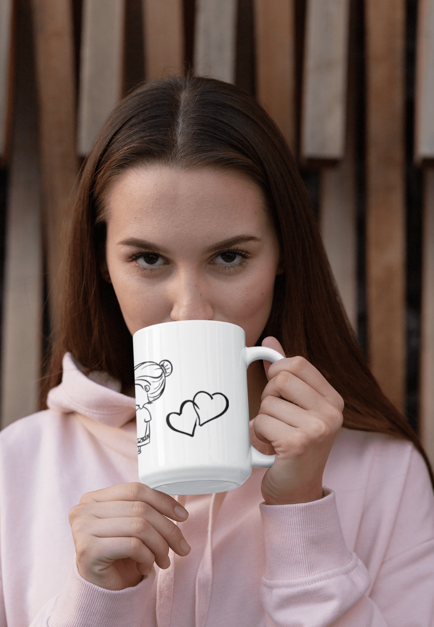 You and Me Valentine's Day Mug β 15oz White Ceramic Coffee Cup | Romantic Gift for Couples, Anniversary, Husband, Wife, Boyfriend, Girlfriend