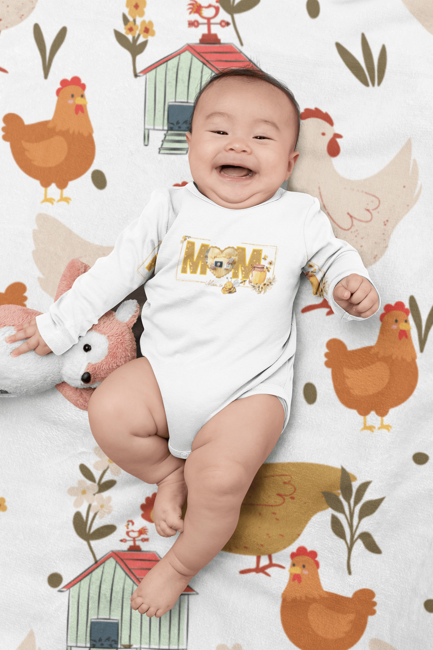 Chicken Country Cozy Plush Fleece Blanket