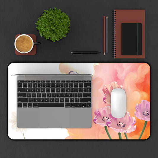Watercolor Mousepad, Desk Mat: Life Should be Beautiful