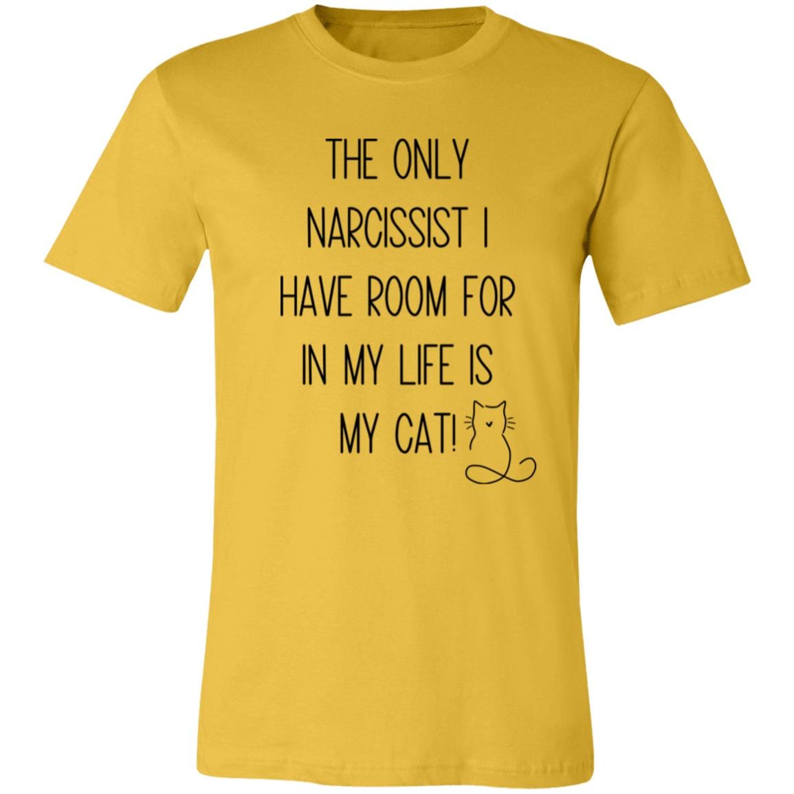 Room For My Cat 3001C Unisex Jersey Short-Sleeve T-Shirt