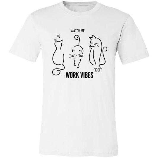 work vibes 3001C Unisex Jersey Short-Sleeve T-Shirt
