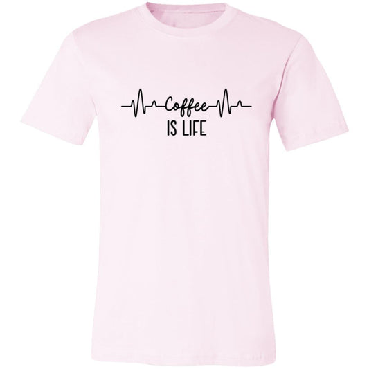 coffee is life 3001C Unisex Jersey Short-Sleeve T-Shirt