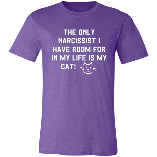 My cat is a narcissist Jersey Short-Sleeve T-Shirt