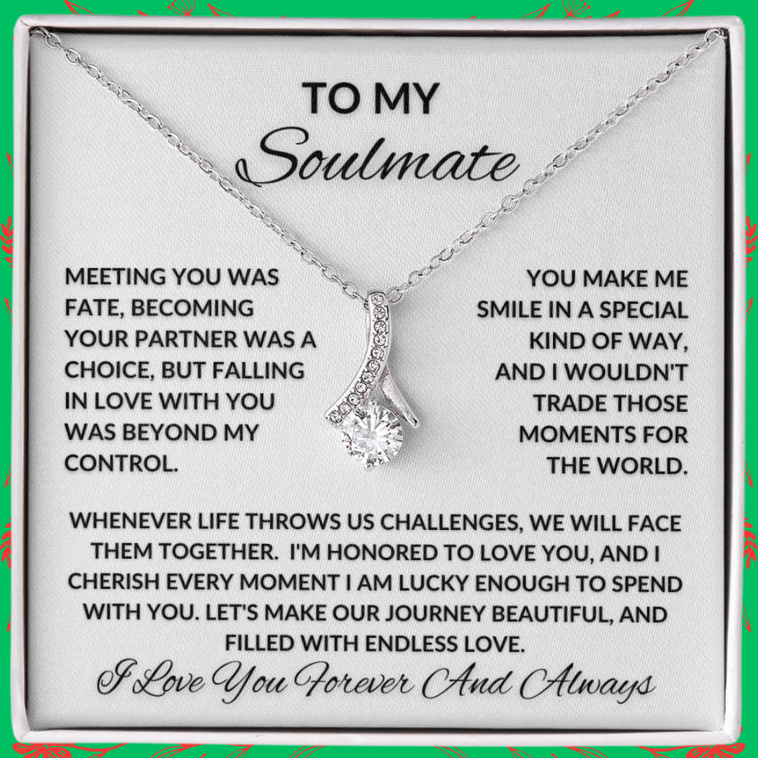 Soulmate, Meeting You Was Fate, Becoming Your Partner Was A Choice ❤️