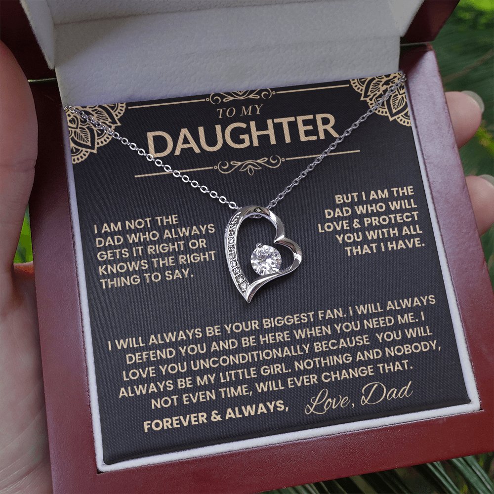 You ARE the Dad who knows how to reach his daughter's heart.