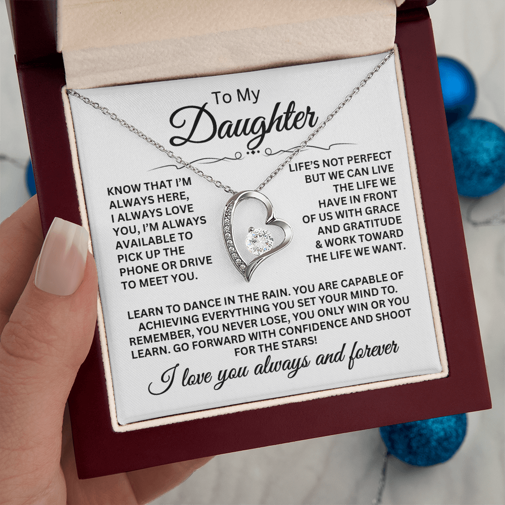 To My Beautiful Daughter, Life's Not Perfect, Dance in the Rain