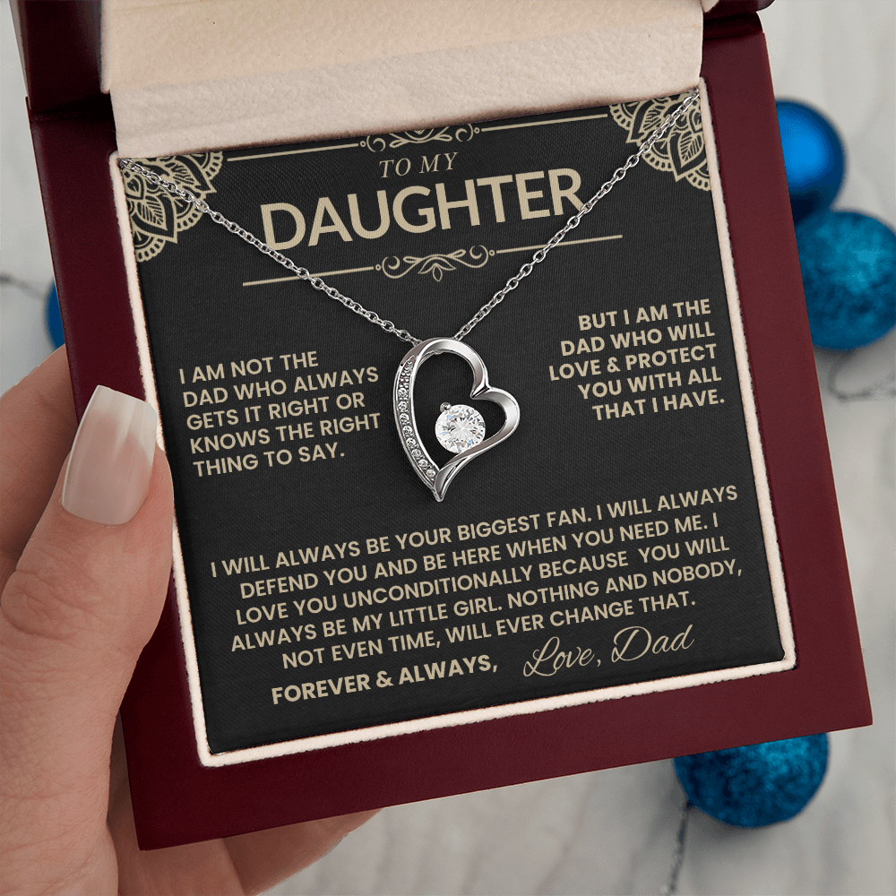 You ARE the Dad who knows how to reach his daughter's heart.