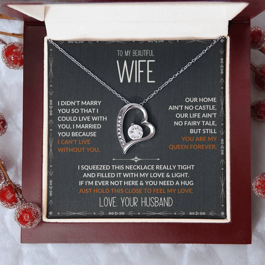 My Wife, My Forever Love, Necklace