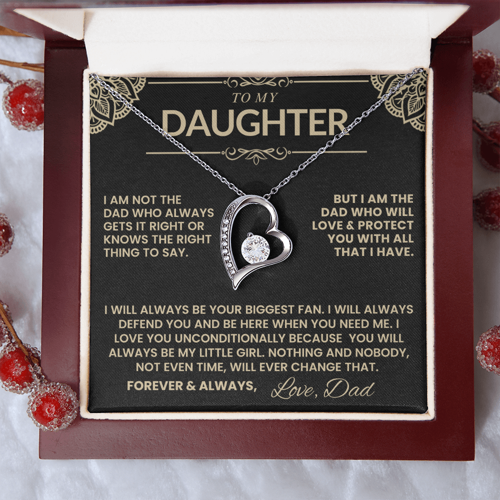 You ARE the Dad who knows how to reach his daughter's heart.