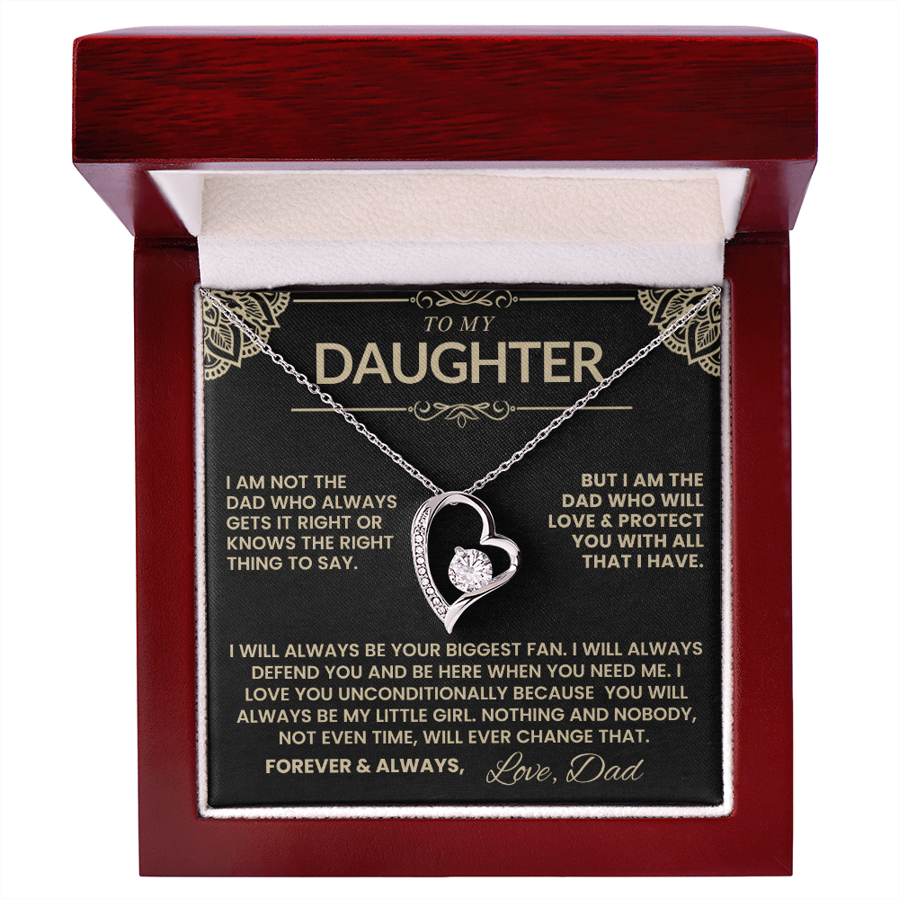 You ARE the Dad who knows how to reach his daughter's heart.