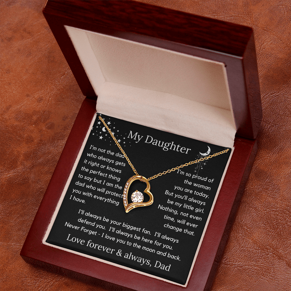 To My Daughter, I love you to the moon and back