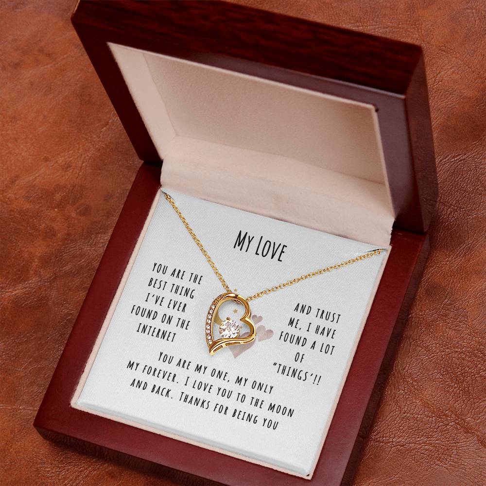 You Are The Best Thing On The Internet Necklace