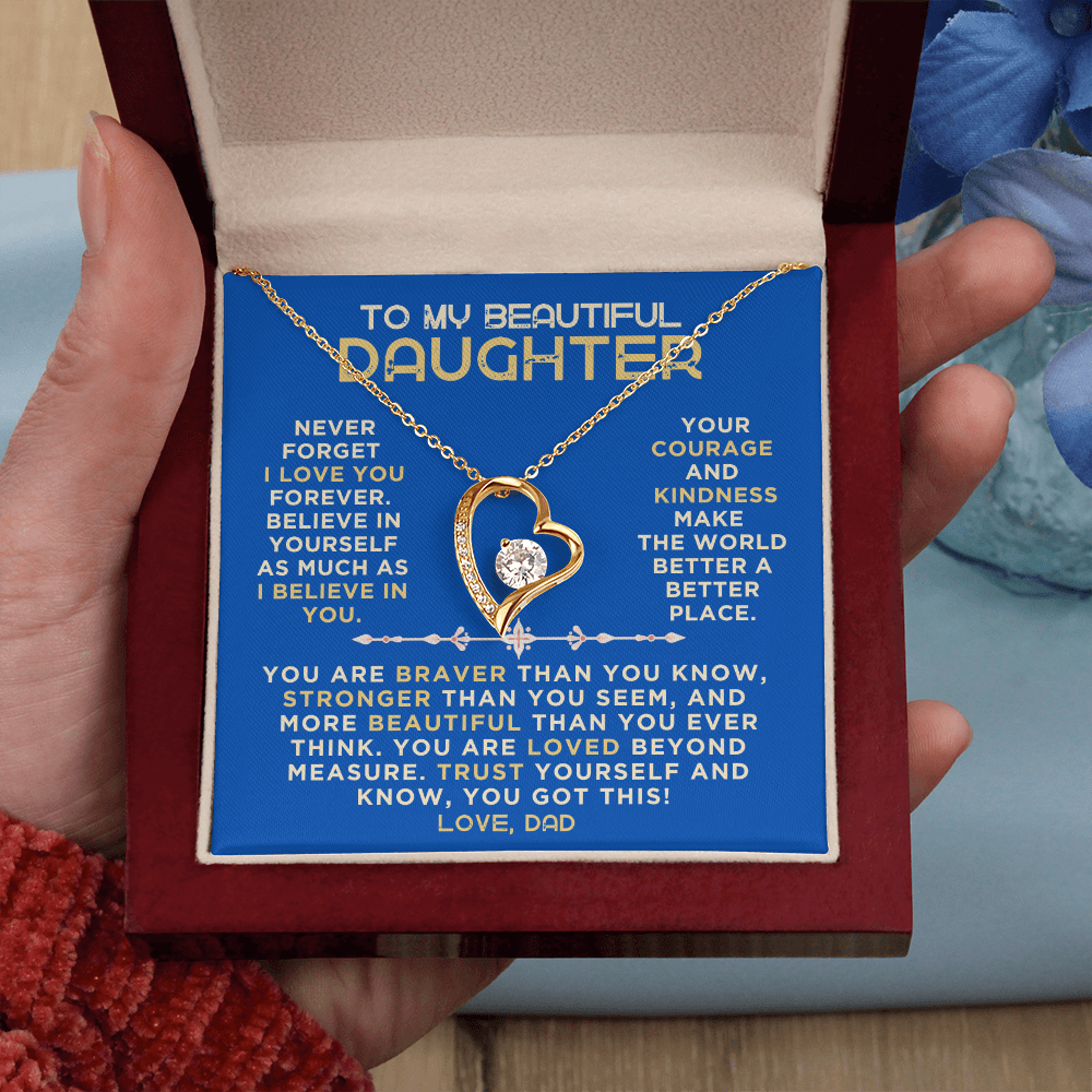 Beautiful Daughter, The Best Gift From Dad - All The Love In The World