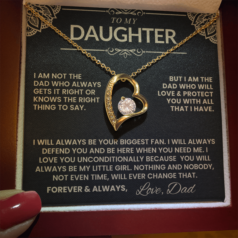 You ARE the Dad who knows how to reach his daughter's heart.