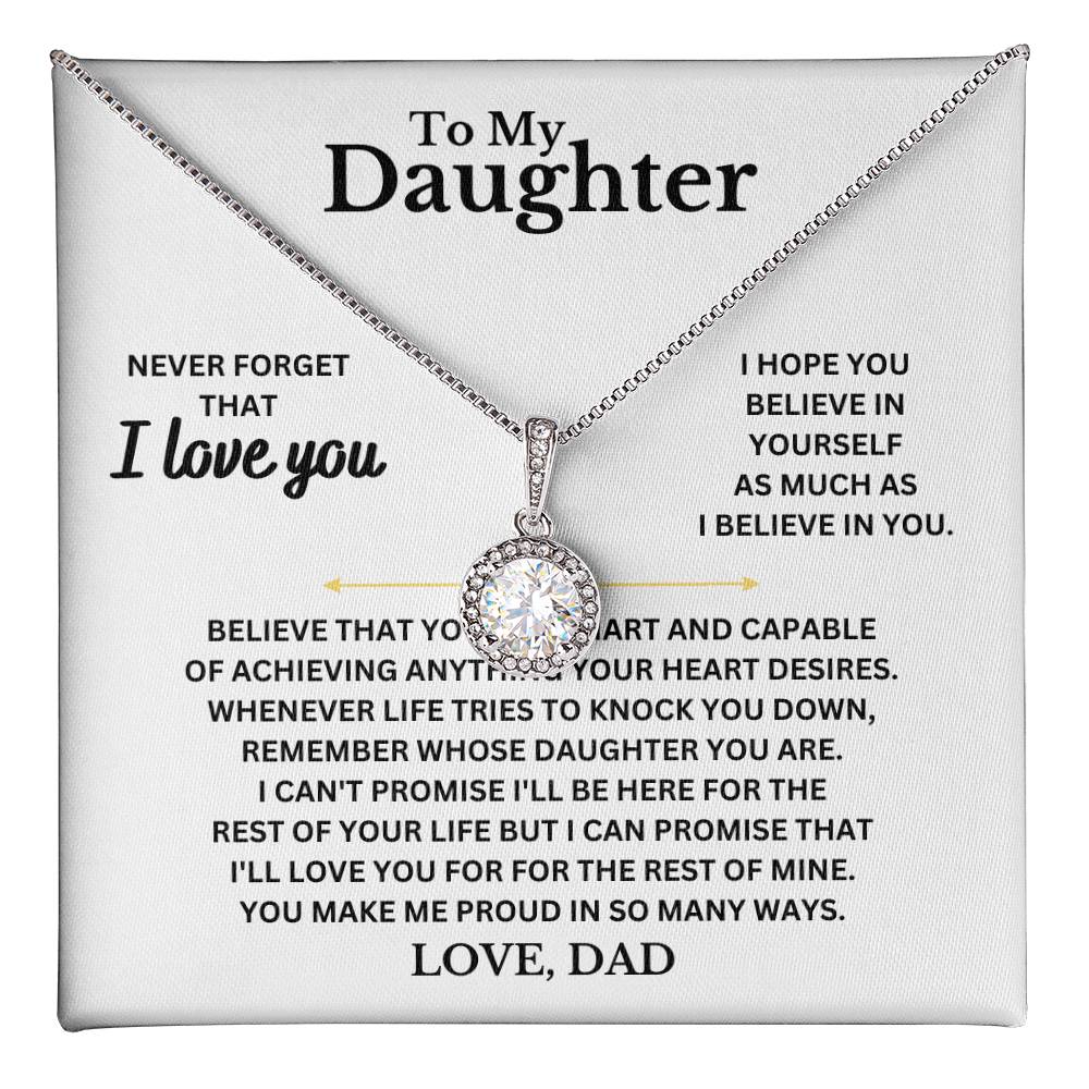 My Daughter, You Make Me So Proud, Love Dad