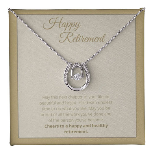 Happy Retirement - Be Lucky Necklace