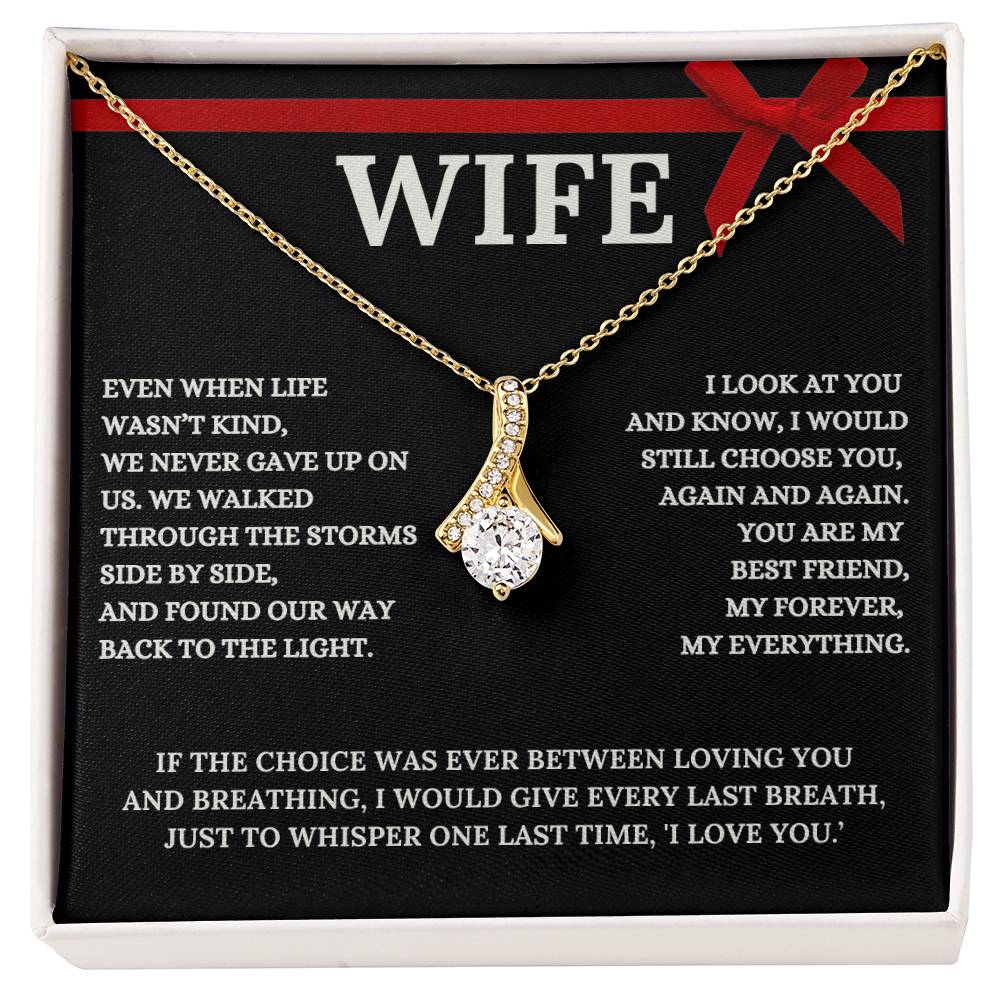 MBB118 Alluring Beauty Necklace/Pendant Loving You Is Easy Wife