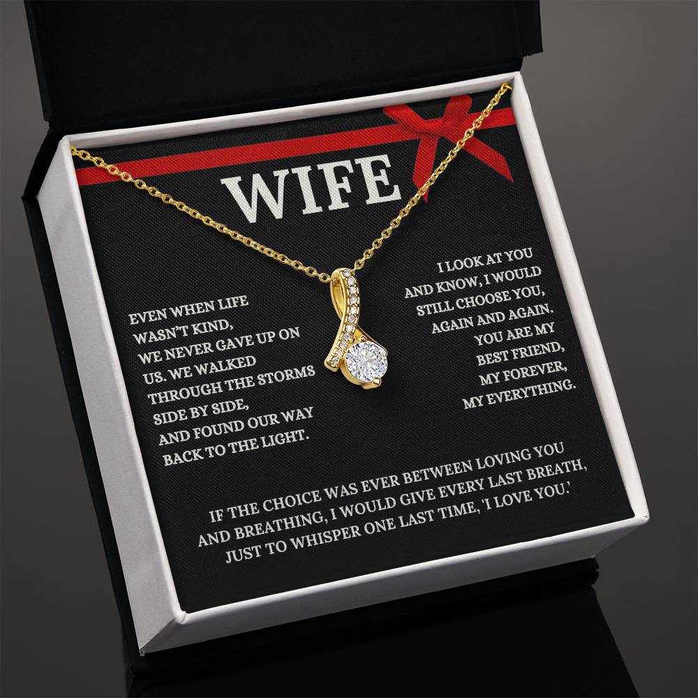 MBB118 Alluring Beauty Necklace/Pendant Loving You Is Easy Wife