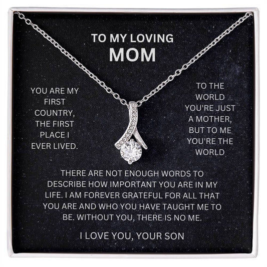 Mom, I Love You, You Are My First Country, Your Son