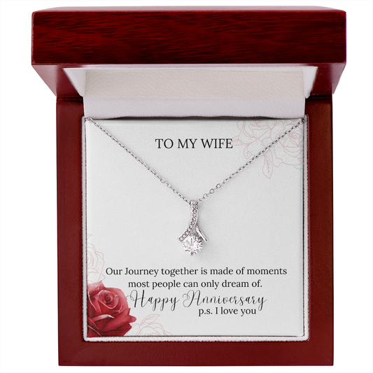 To My Wife on Our Anniversary, Our Journey Together is Made of Moments.