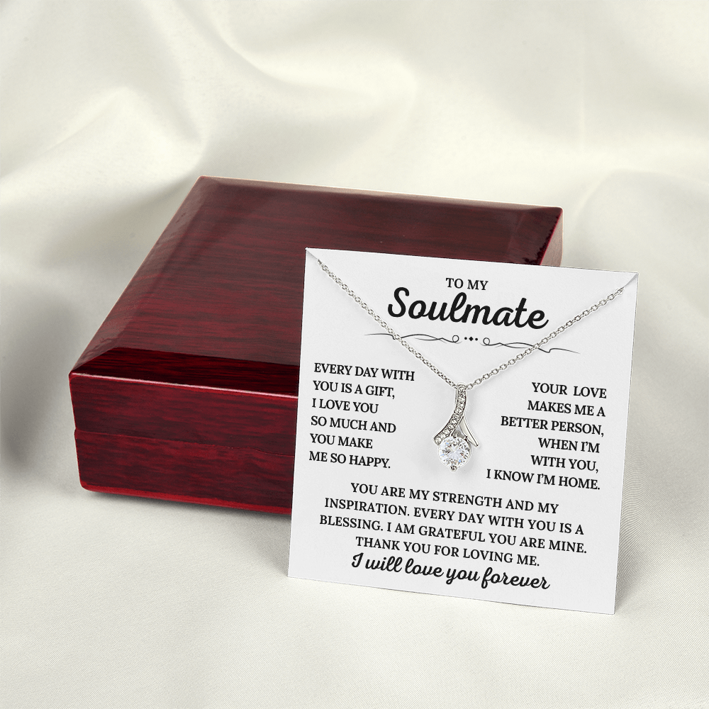 My Darling Soulmate, I Am So Glad I Found You