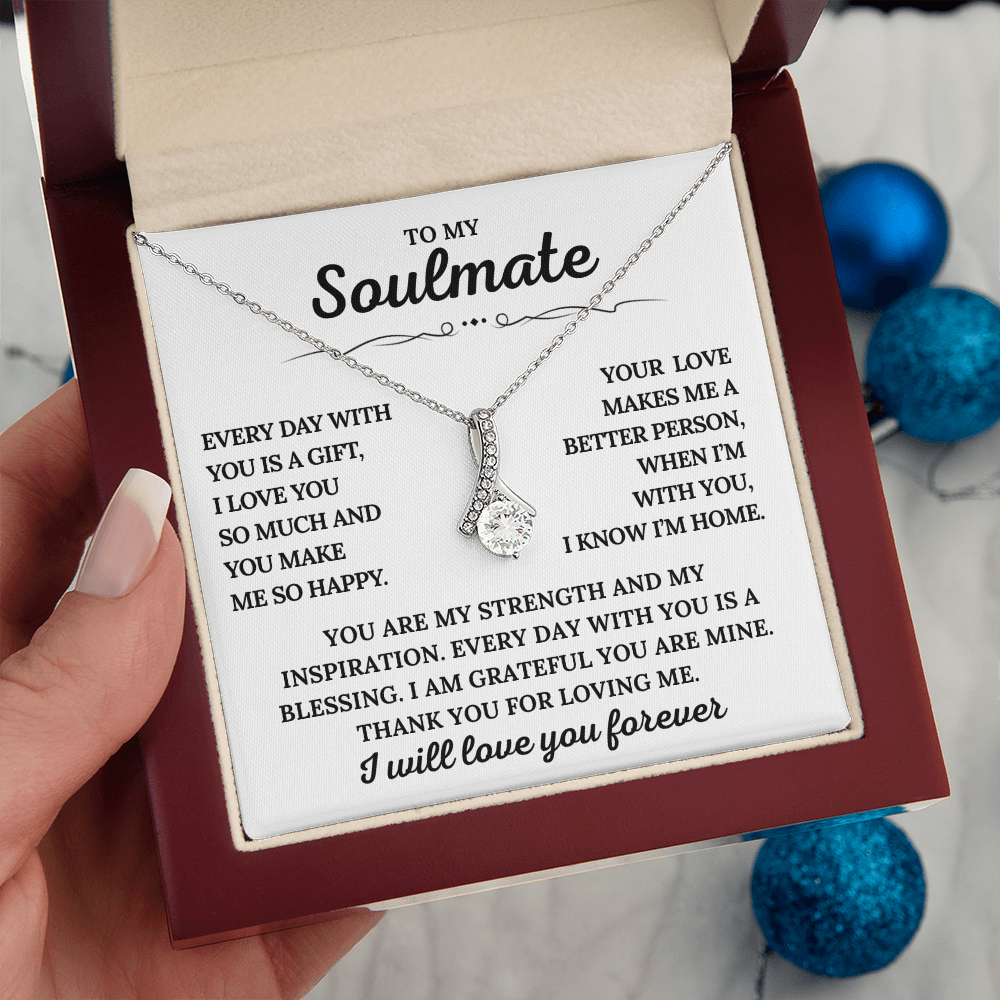 My Darling Soulmate, I Am So Glad I Found You