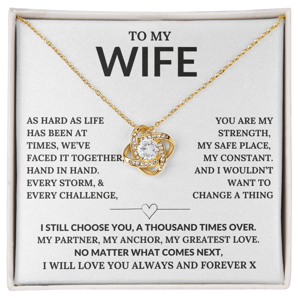 To My Wife I still Choose You