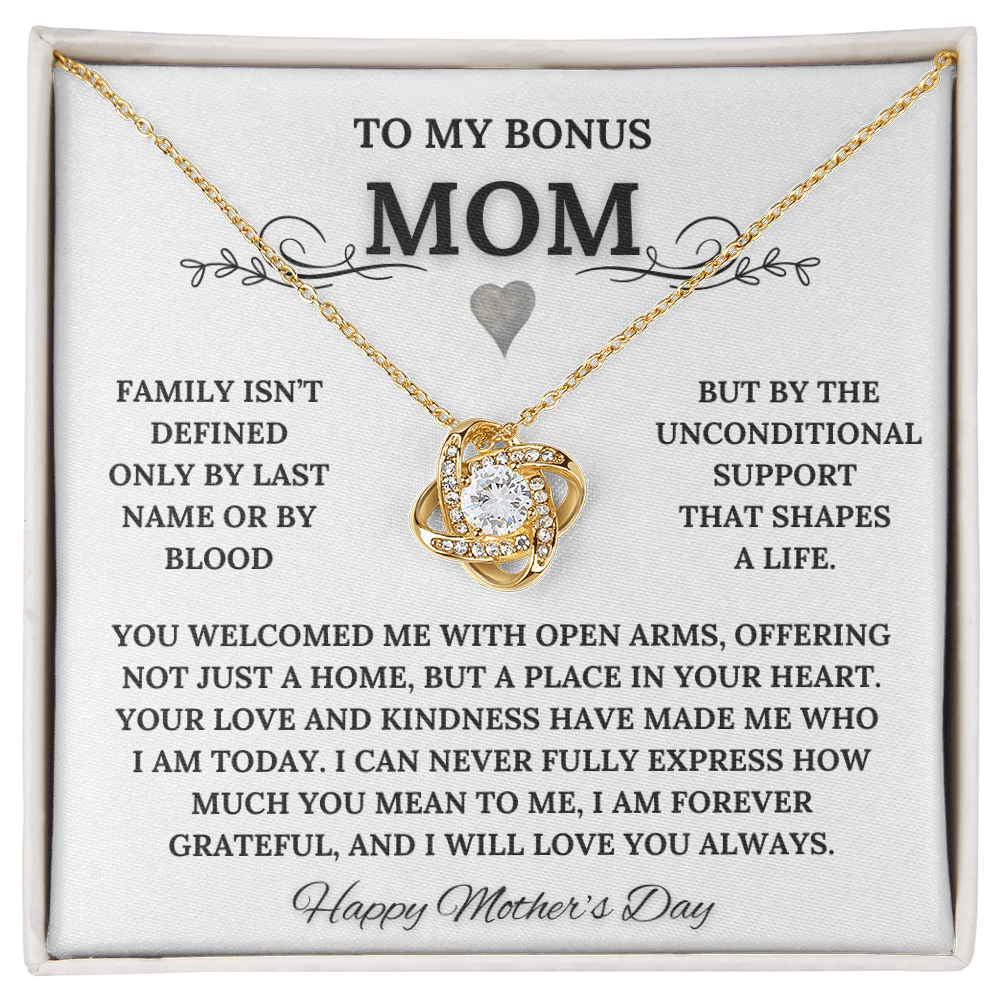 To My Bonus Mom, A Gorgeous and Heartfelt Gift For the Mother Who Raised You As Her Own