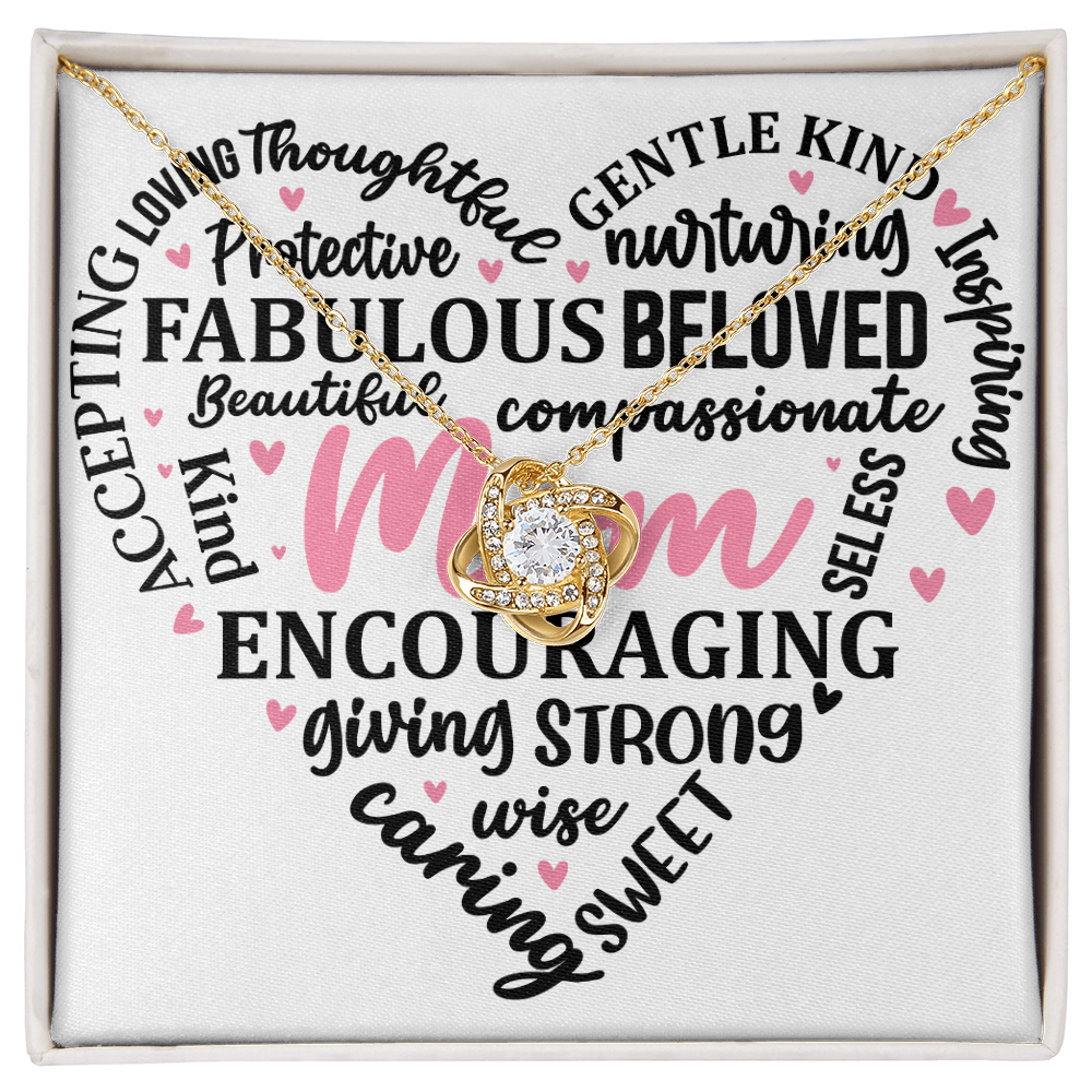 Mom You Are Amazing, Necklace and Message Card Gift For the Heart of the Family