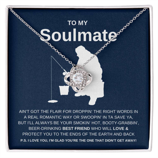 The One That Didn't Get Away - Soulmate Love Knot Necklace