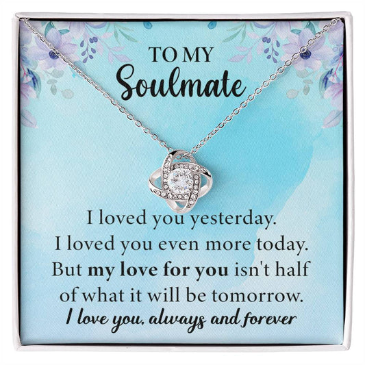 I Will Love You Always, Soulmate Necklace