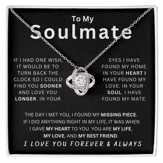 Soulmate, I Wish I Had Found You Sooner, Necklace for Her.