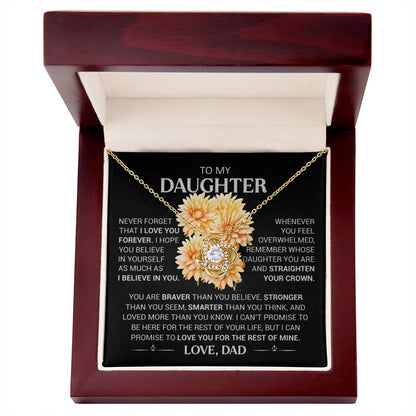 To My Daughter, Never Forget That I Love You, Love Dad