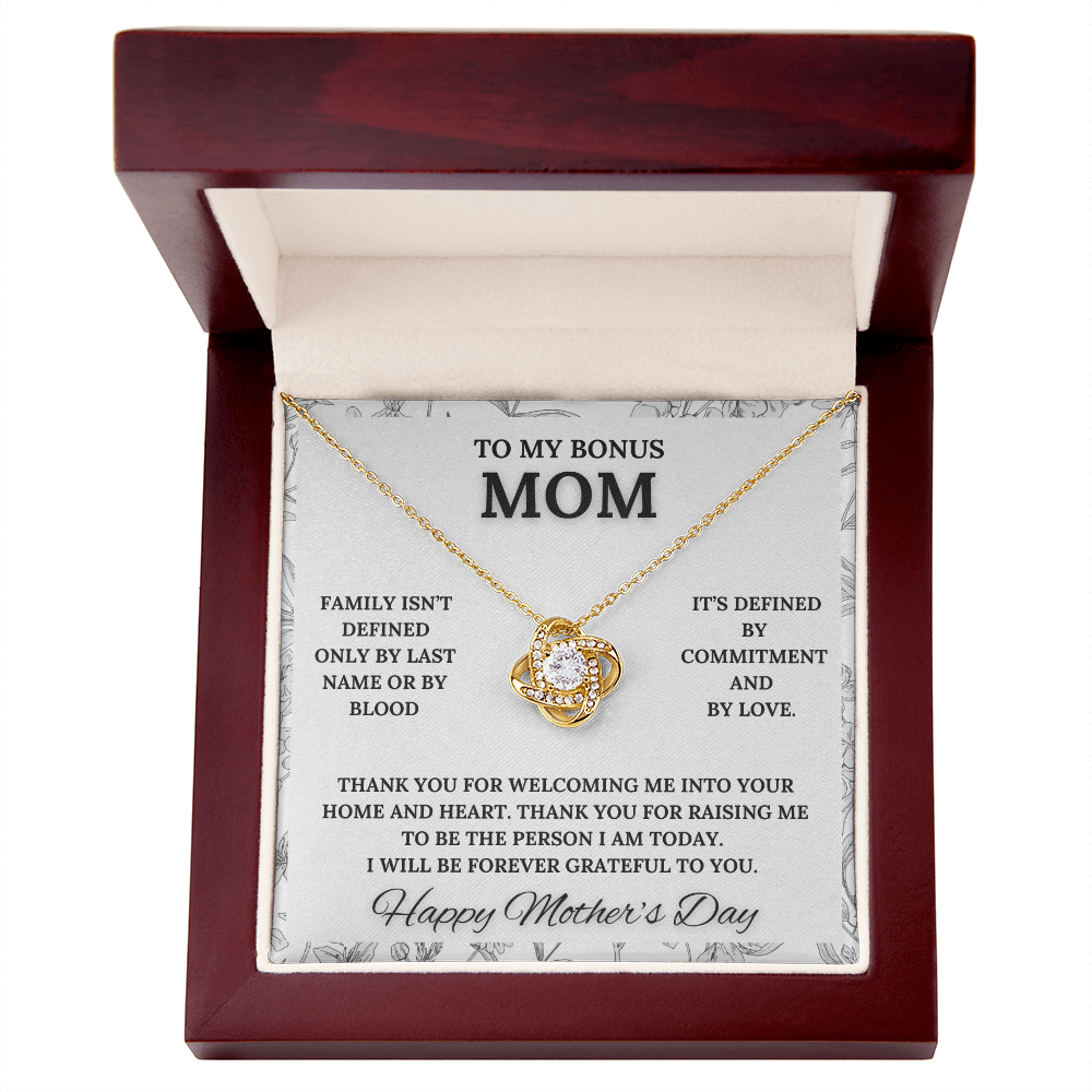 Bonus Mom On Mother's Day, A Heartfelt Thank You Message and Gorgeous Pendant