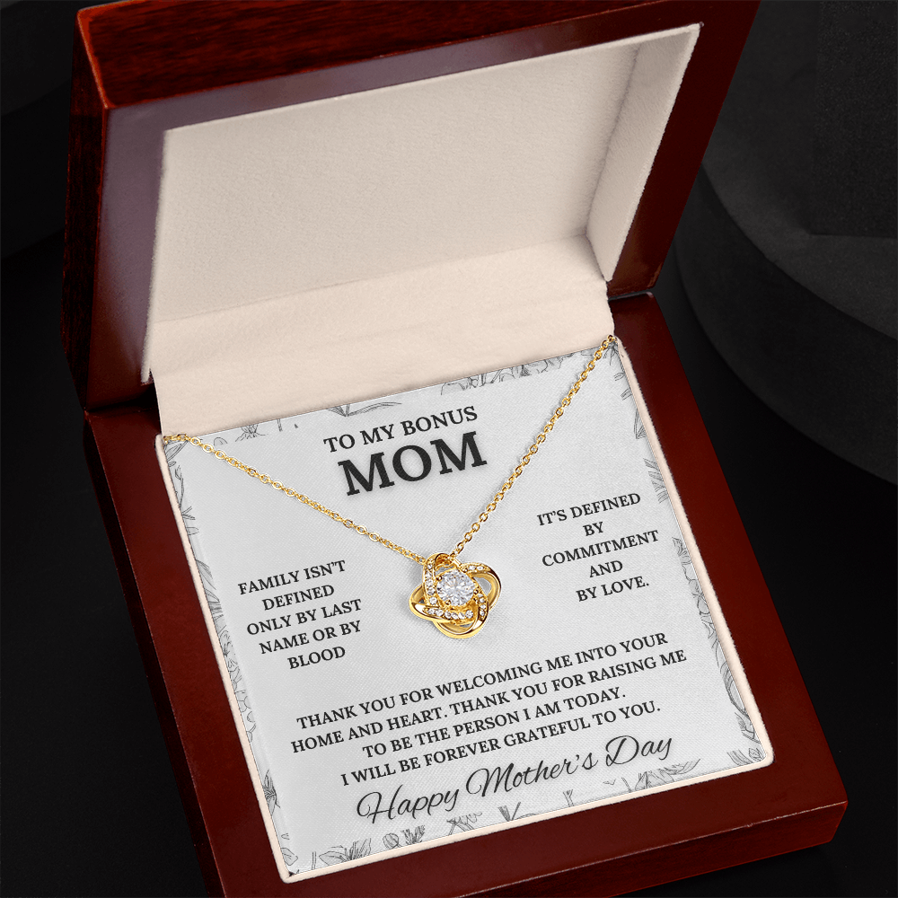 Bonus Mom On Mother's Day, A Heartfelt Thank You Message and Gorgeous Pendant