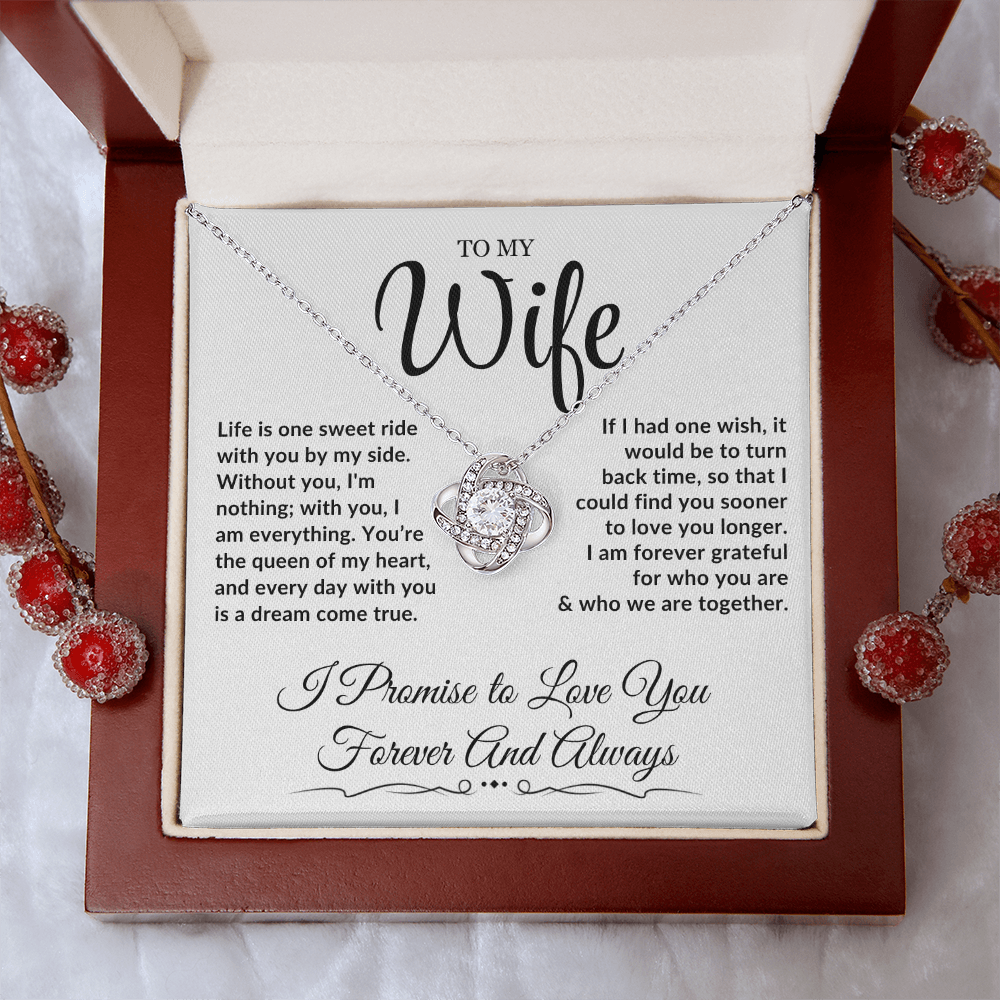 To My Wife, I Promise to Love You Always and Forever.