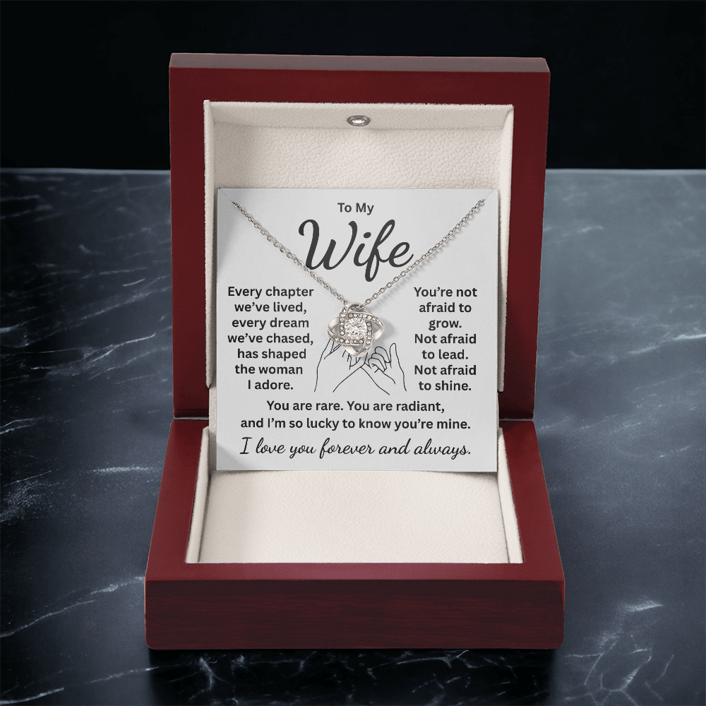 A Gift for Your Beautiful Wife To Celebrate How Special She Is To You