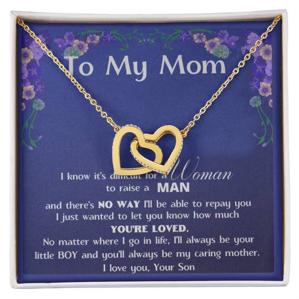 To My Mom, I Love You, Your Son, Necklace