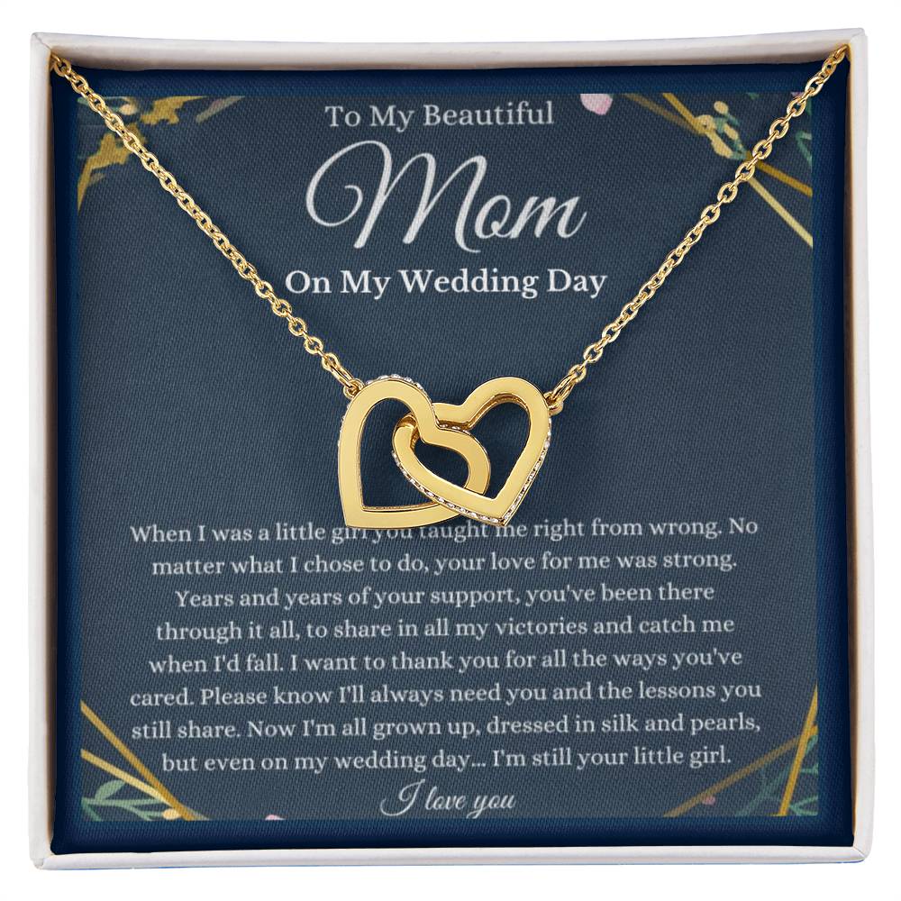 To My Mom, I Love You, On My Wedding Day, Necklace