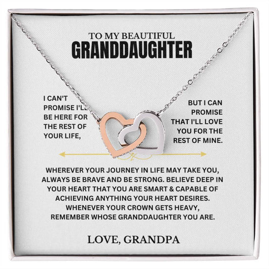 Granddaughter, Whenever Your Crown Gets Heavy, Love Grandpa