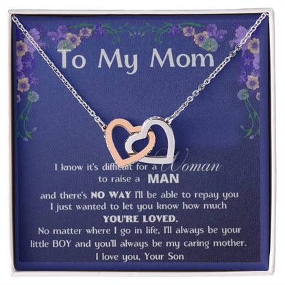 To My Mom, I Love You, Your Son, Necklace