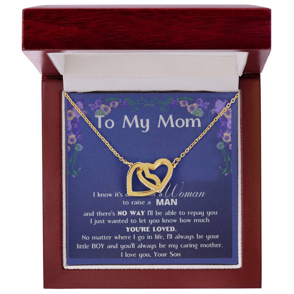 To My Mom, I Love You, Your Son, Necklace