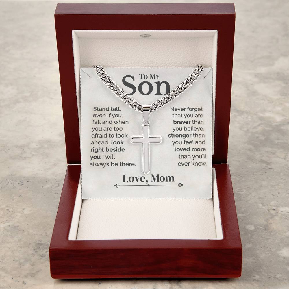 To My Son, I Will Always Be There, Love Mom