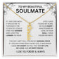 To My Beautiful Soulmate, One Wish | Name Necklace